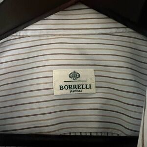 Borrelli Napoli Striped Shirt